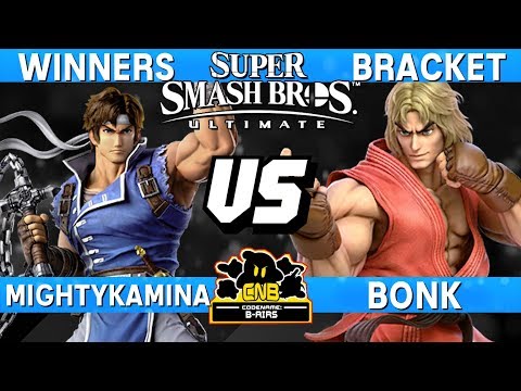 Smash Ultimate Tournament Set - MightyKamina (Richter) vs Bonk (Ken) - CNB 182