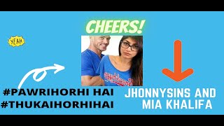pawri ho rhi johnny sins and mia khalifa #pawrihorhihai
