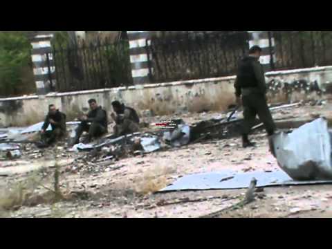 كلمة مقاتل في الجيش الحر في أثناء خروجه من أحياء حمص المحاصرة