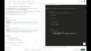YouTube video 'leetcode [Daily Challenge, Apple, Facebook] 162  Find Peak Element  - search range thrinkage'