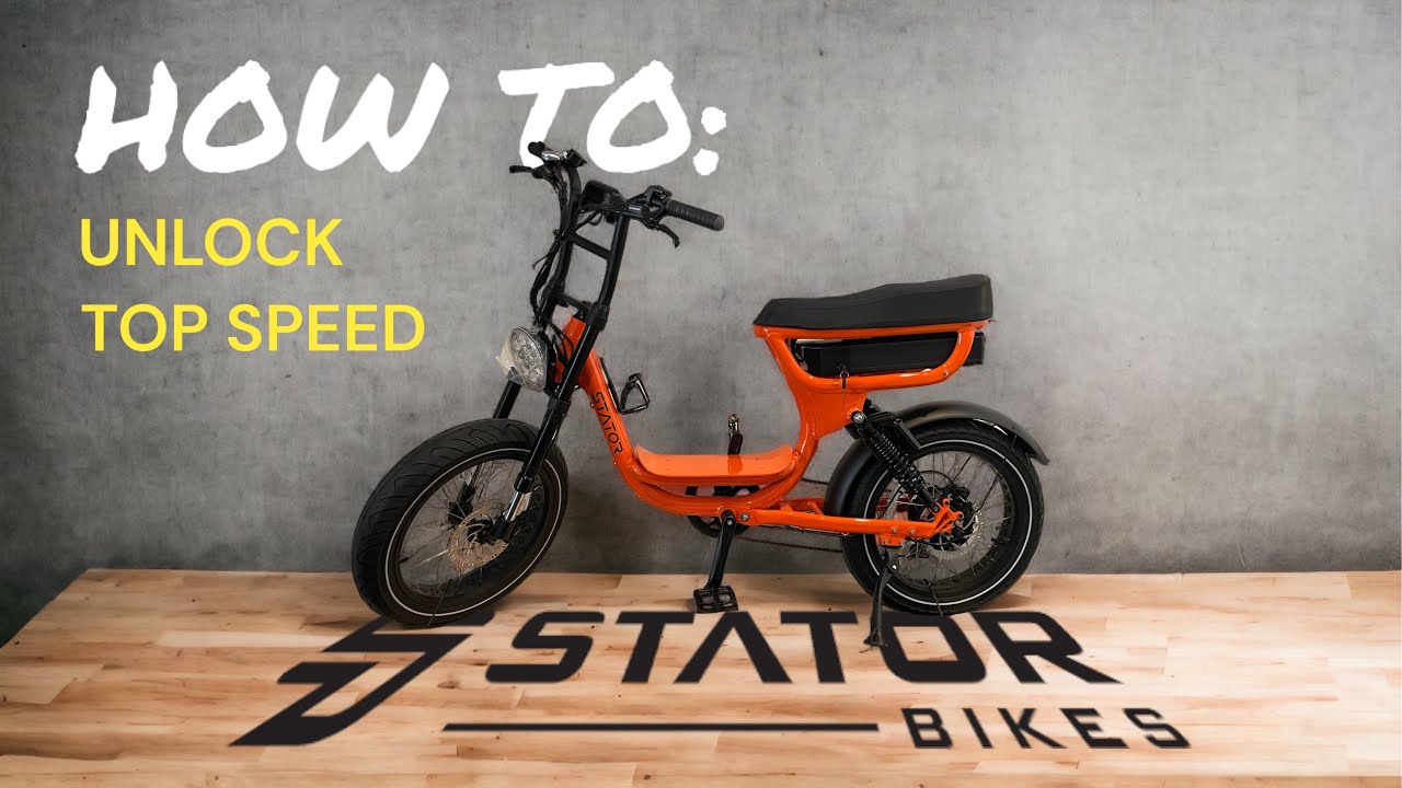 STATOR BIKE, How to unlock the top speed