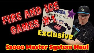 SEGA MASTER SYSTEM $2000 HAUL!CIB dreams unlocked!