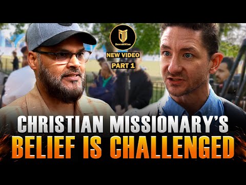 P1-American Christian's Faith Is Tested By Muslim | Hashim | Speakers Corner
