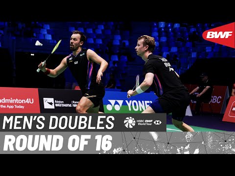 YONEX French Open 2025 | Astrup/Rasmussen (DEN) [5] vs. Nomura/Shimogami (JPN) | R16