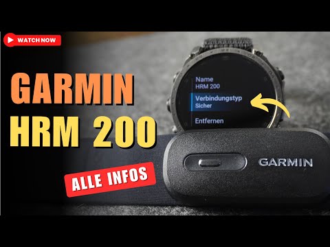 Garmin HRM 200 with encryption in review: Chest strap with data protection