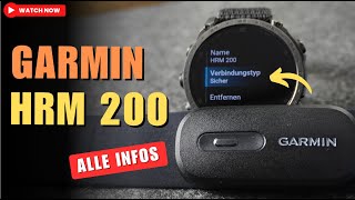 Garmin HRM 200 mit Verschlüsselung im Check: Brustgurt mit Datenschutz