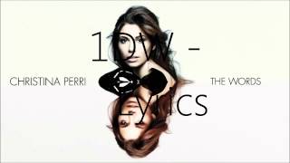 Christina Perri - The Words (AUDIO)