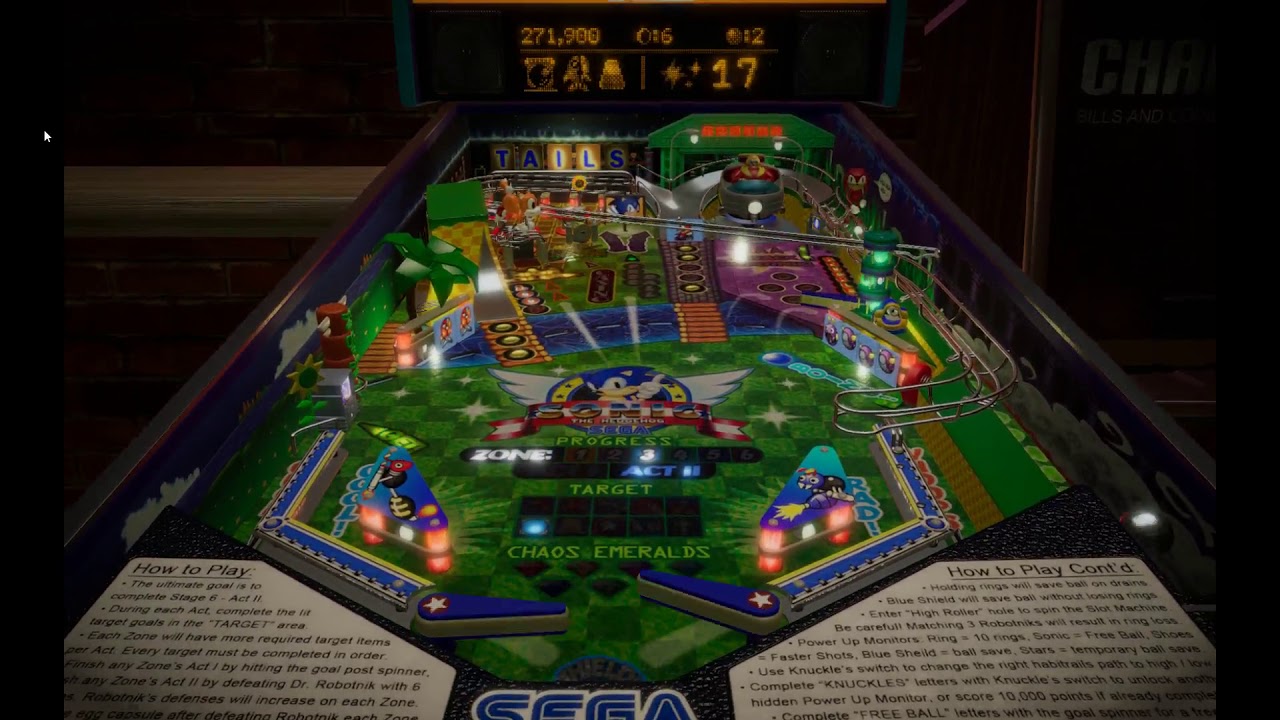Sonic Pinball Panic!