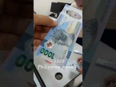 new 1000 philippine money #philippines #money #peso #new