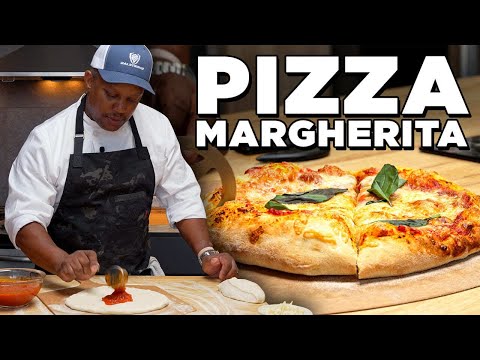 How to MAKE MARGHERITA PIZZA From Scratch