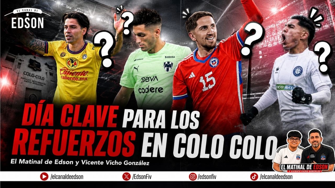 Refuerzos: Mele y Valdés se acercan a Colo Colo | ¿Se cae Jordhy ? | La opción de Víctor Dávila