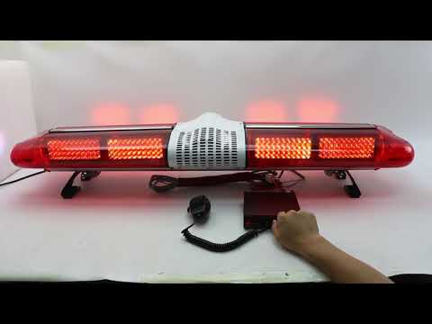 Baliza Barral Ranger 909 120cm 12v Y 24v Con Sirena Federal