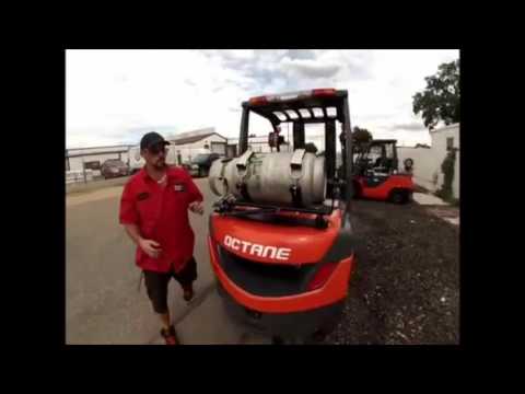 NEW! OCTANE 6,000lb Forklift - TEST DRIVE