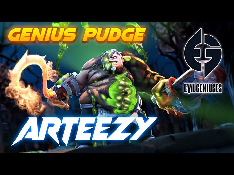 Arteezy Genius Pudge Boss - Dota 2 Pro Gameplay [Watch & Learn]
