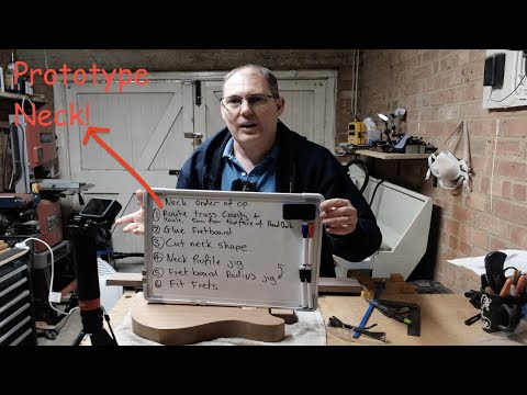 Prototype Electric Guitar Build 3   Neck