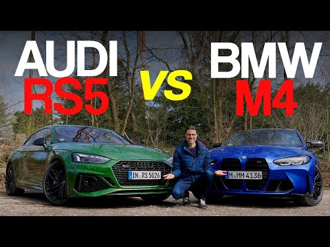 BMW M4 vs Audi RS5 Coupé comparison review - RWD vs AWD!