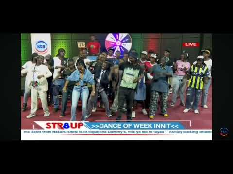 Love Ya Senke Official Dance challenge launch on str8up Ktn K-san, G-unit, Brayo Nairobi Biker