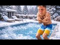 Cine A CĂZUT în PISCINA ÎNGHEȚATĂ Ne Am SPERIAT