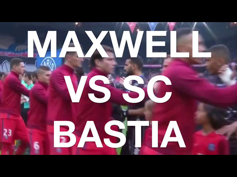 Maxwell (PSG) vs SC Bastia (2017)