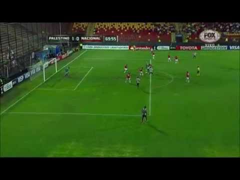 Palestino 1 - 0 Nacional de Montevideo Copa Libertadores 2015