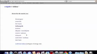 Craigslist Indiana - How to Search All Cities and Towns for Used Cars for Sale by Owner