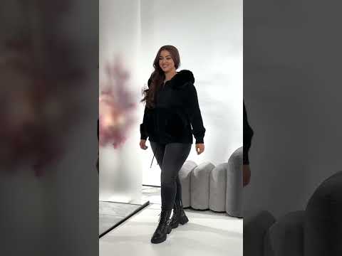 Кардиган женский Альпака с капюшоном Элис oversize 50-56