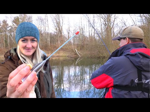 Angeln auf Forelle am See| Erfolgreich mit Made, Gummifisch und Power Bait |
