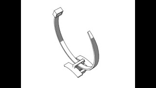 Miniatură video Clema organizare cabluri panouri fotovoltaice