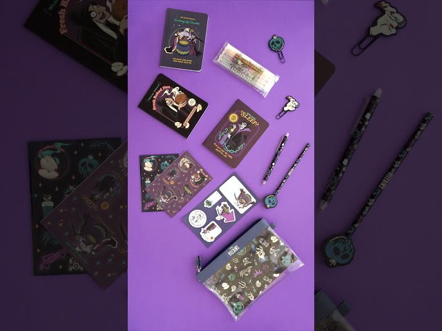 Vídeo relacionado con Grupo Erik Kit de papelería Disney Villanas - Estuche con material