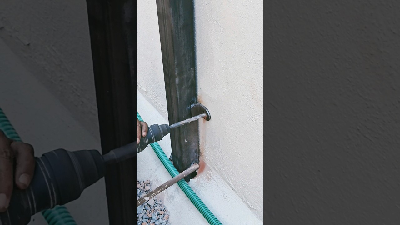 How to Install Anchor fastener in wall #anchor #fasteners #installation