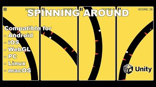 Spinning Around - Hyper Casual Game Unity video preview
