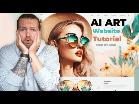 How to use ChatGPT and AI Art to Create a Insane Web Designs (Tutorial) #tutorial #chatgpt #web