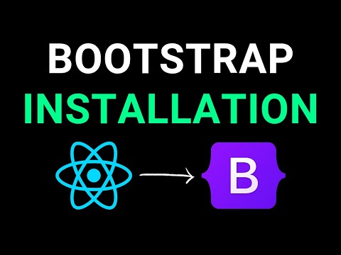 Install Bootstrap In React Js Beginner Tutorial