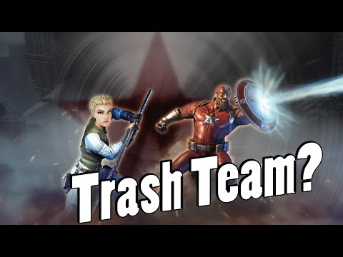 Red Guardian Orb Opening, Red Star Opening and Testing Skillitary! - Marvel Strike Force