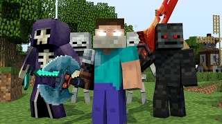 ♪ &quot;RAIDERS&quot; - MINECRAFT PARODY OF CLOSER BY THE CHAINSMOKERS&quot; ♫ (ANIMATED MUSIC VIDEO) ♫