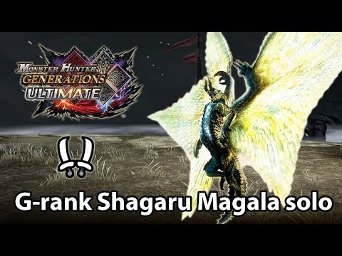 MHGU | G-rank Shagaru Magala solo (Valor Dual Blades) - 4'40