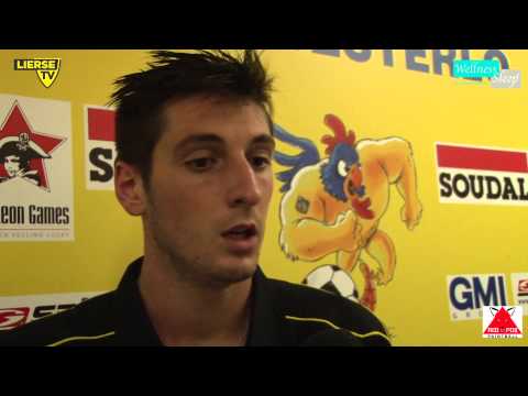 KVC Westerlo - K. Lierse S.K. : interview Hanin