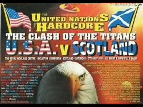 Dj Marc Smith Rezerection Clash of The Titans, Scotland Vs USA 27.05.1995