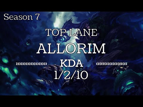 Allorim - Maokai vs Kennen - NA - Gameplay Highlight 7.21