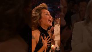 Miley Cyrus Reacts to Winning First Grammy