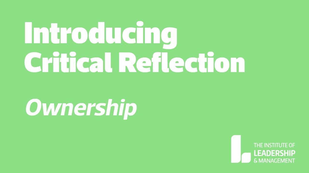 Introducing Critical Reflection