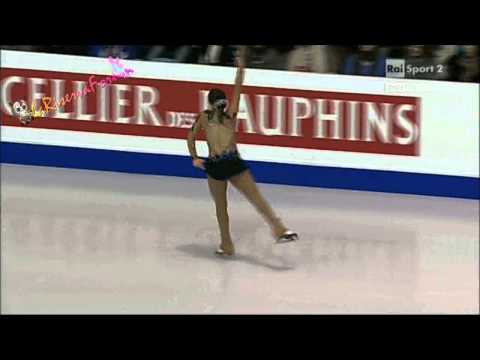 ISU ZAGREB 2013 -2/25-  LADIES FP - Sila SAYGI - 26.01.2013