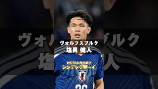 W杯日本代表紹介｜パート15【シンデレラボーイ】#塩貝健人 #ヴォルフスブルク #サッカー日本代表 #ワールドカップ