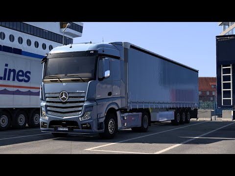 ETS2 (1.55) Mercedes-Benz Actros 1845 Kiel - Magdeburg