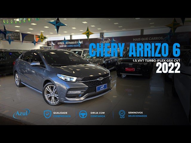 Vídeo CHERY ARRIZO 6 1.5 VVT TURBO iFLEX GSX CVT
