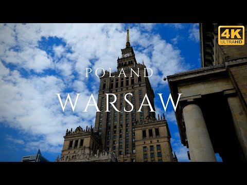 Varsóvia Polônia 4k Travel Guide City Tour