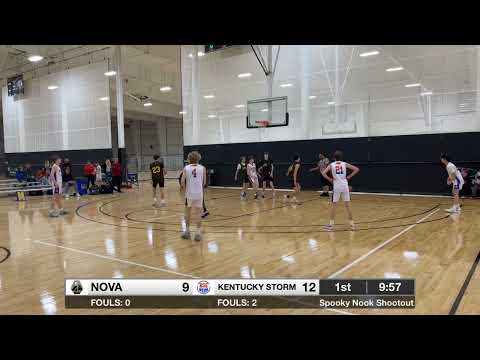 Spooky Nook Shootout - NOVA (83) vs. Kentucky Storm Elite (82) (OT) -March 11, 2023 (8th Grade) (HD)