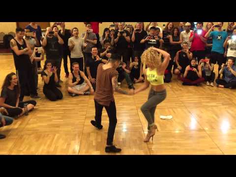 Johnny Vazquez & Anna Zidaru Last Workshop At Seattle Salsa Congress 2014
