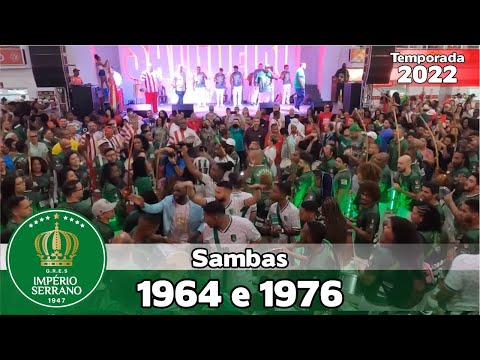 Império Serrano 1964 e 1976 | Samba ao vivo no Salgueiro Convida #SC22
