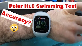 Polar H10 in the Pool ! Is it better than H7 Heart Rate Monitor? Pool Test